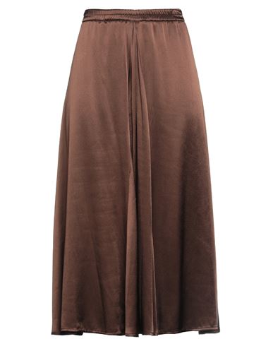Midi-Rock Damen Schokobraun 36,40 Damen