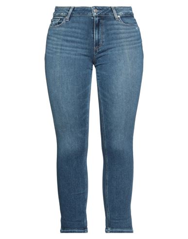 Shop Paige Woman Jeans Blue Size 32 Cotton, Polyester, Elastane