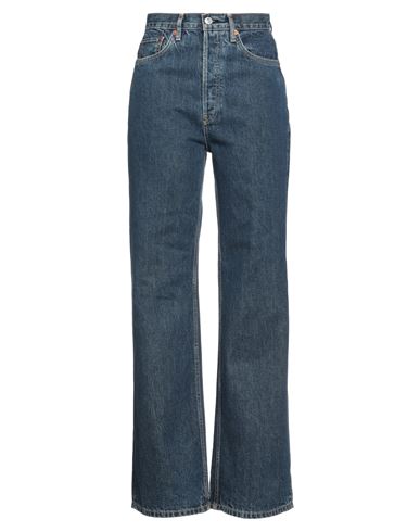 Shop Re/done Woman Jeans Blue Size 32 Cotton