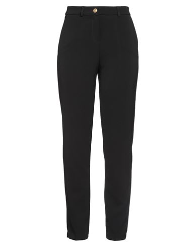 Nenette Woman Pants Black Size 12 Polyester, Elastane