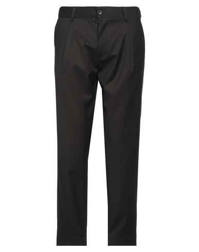 En Avance Man Pants Steel Grey Size 38 Polyester, Viscose, Wool, Elastane