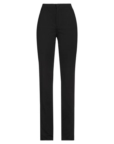Emme By Marella Woman Pants Black Size M Viscose, Polyamide, Elastane In Black