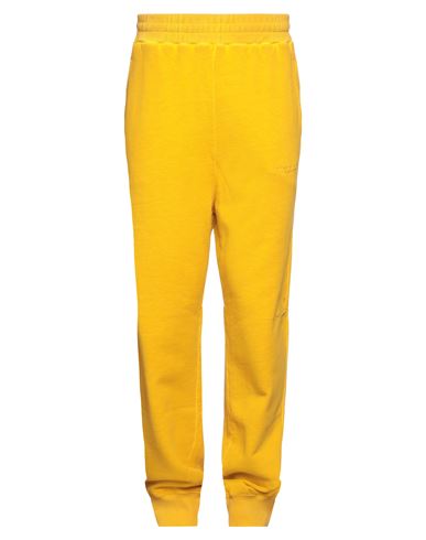 A-cold-wall* Man Pants Ocher Size L Cotton, Elastane In Yellow