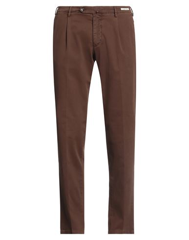 L.b.m 1911 L. B.m. 1911 Man Pants Brown Size 40 Cotton, Elastane