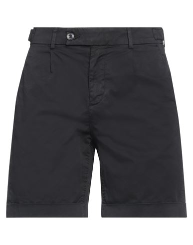 No Lab Man Shorts & Bermuda Shorts Midnight Blue Size 33 Cotton, Elastane