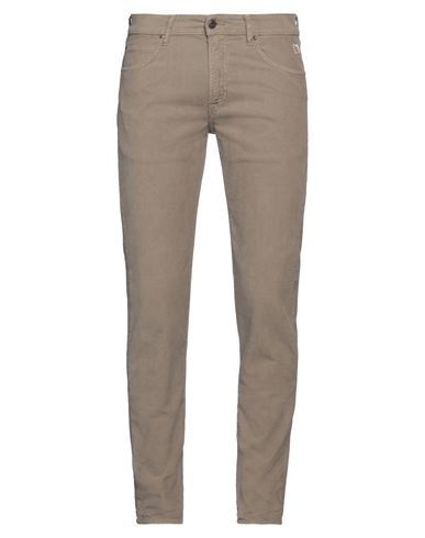 Roy Rogers Roÿ Roger's Man Pants Taupe Size 33 Cotton, Elastane In Grey