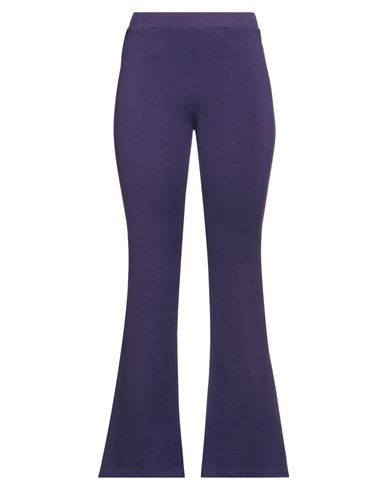 Douuod Woman Pants Purple Size L Cotton