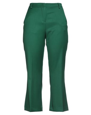 Odi Et Amo Woman Pants Green Size 8 Polyester, Viscose, Elastane