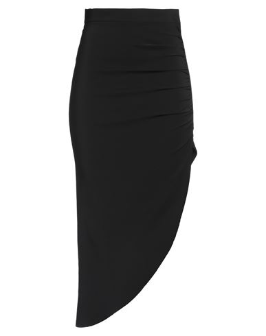 Pinko Woman Maxi Skirt Black Size 6 Polyester, Elastane
