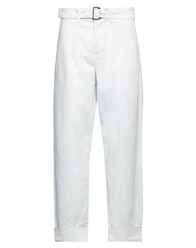 Exibit Man Pants Light Grey Size 30 Cotton, Elastane