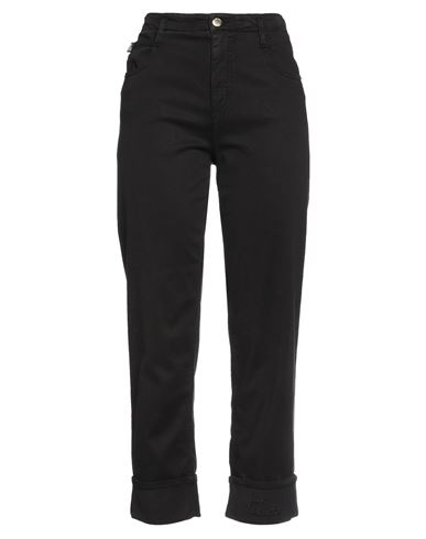Love Moschino Woman Pants Black Size 29 Lyocell, Cotton, Polyester, Elastane
