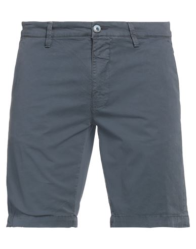 Alley Docks 963 Man Shorts & Bermuda Shorts Slate Blue Size 32 Cotton, Elastane
