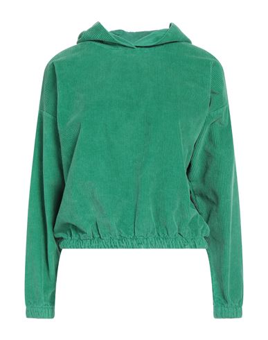Shop No.w Now Woman Sweatshirt Green Size Xs Cotton, Elastane