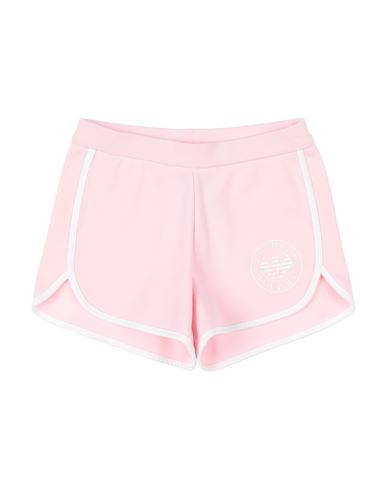 Emporio Armani Babies'  Toddler Girl Shorts & Bermuda Shorts Pink Size 6 Cotton, Elastane