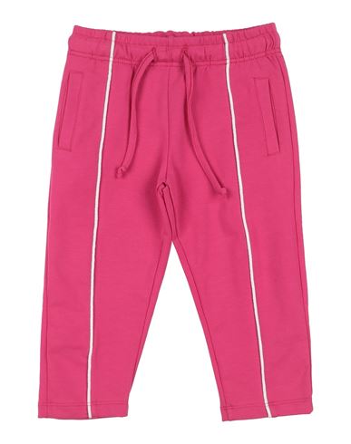 Shoe® Kids' Shoe Toddler Girl Pants Fuchsia Size 4 Cotton, Elastic Fibres In Pink