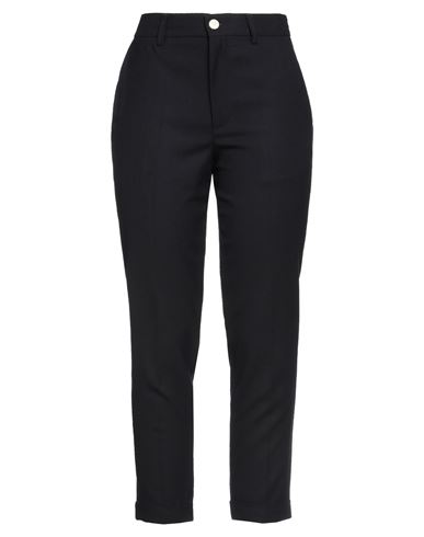 People (+)  Woman Pants Midnight Blue Size 4 Wool