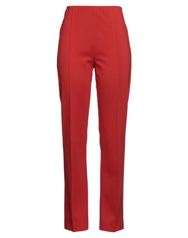 Caractere Caractère Woman Pants Red Size 10 Viscose, Polyamide, Elastane