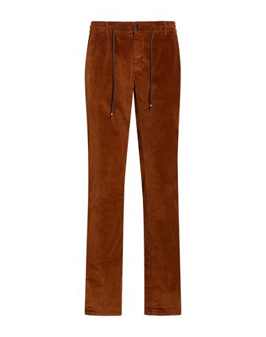 Mason's Man Pants Rust Size 38 Cotton, Lyocell, Elastane In Brown