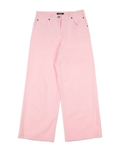Balmain Babies'  Toddler Girl Jeans Pink Size 6 Cotton, Modal, Elastane