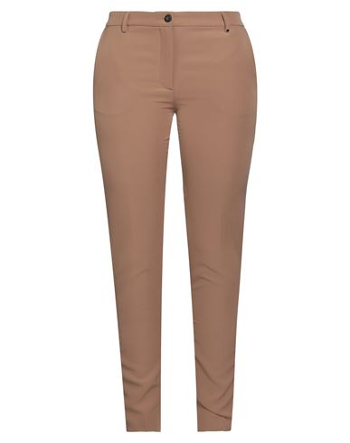 Happy25 Woman Pants Light Brown Size 8 Polyester, Elastane In Beige