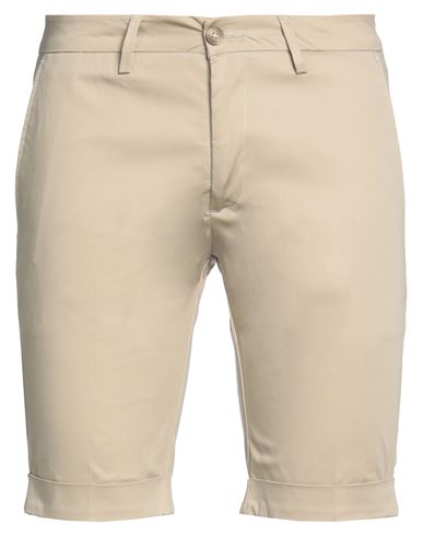 Bulgarini Man Shorts & Bermuda Shorts Sand Size 30 Cotton In Beige