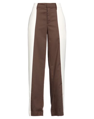 Isabelle Blanche Paris Woman Pants Khaki Size M Polyester, Wool, Tencel, Elastane In Beige