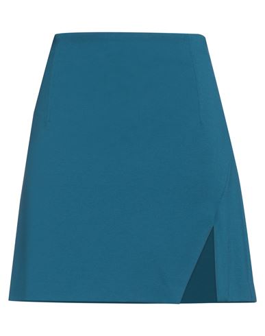 Shop Pinko Woman Mini Skirt Deep Jade Size 2 Viscose, Polyamide, Elastane In Green