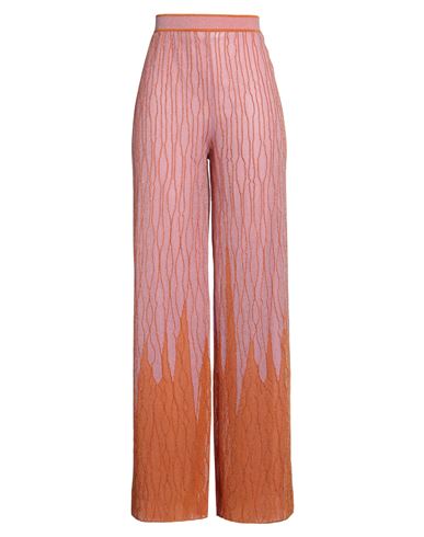 M Missoni Woman Pants Pink Size 4 Viscose, Polyester, Polyamide