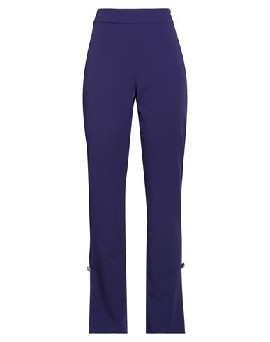 Actitude By Twinset Woman Pants Dark Purple Size S Polyester, Viscose, Elastane