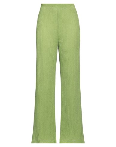 M Missoni Woman Pants Light Green Size 10 Viscose, Polyester