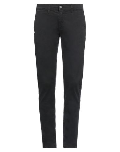 Grey Daniele Alessandrini Man Pants Black Size 30 Tencel, Cotton, Elastane In Black