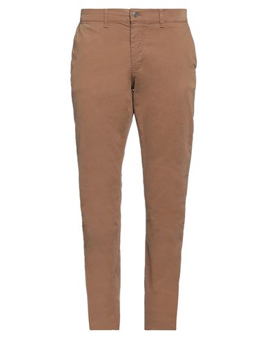 Grey Daniele Alessandrini Man Pants Tan Size 32 Cotton, Elastane In Brown