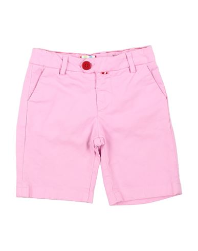 Baronio Babies'  Toddler Boy Shorts & Bermuda Shorts Fuchsia Size 6 Cotton, Elastane In Pink