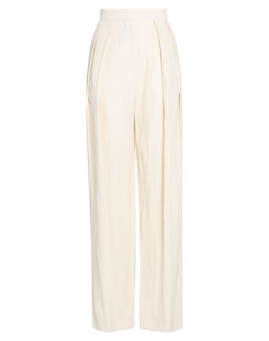 Stella Mccartney Woman Pants Cream Size 8-10 Viscose, Linen In White