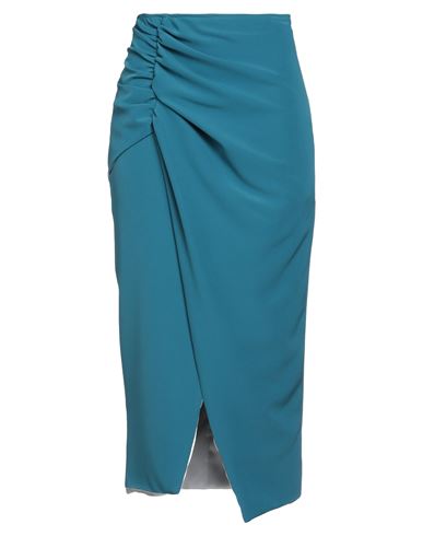 Calvin Klein Woman Pants Beige Size L Polyester, Elastane
