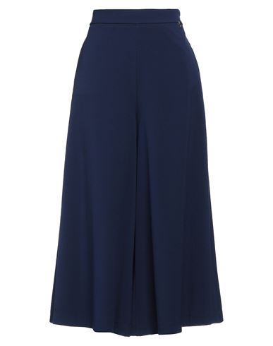 Souvenir Woman Pants Blue Size S Polyester, Viscose, Elastane