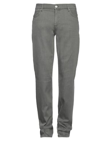Shop Trussardi Man Jeans Grey Size 31 Cotton, Lyocell, Polyester, Elastane