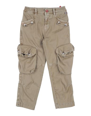 Berna Babies'  Toddler Boy Pants Beige Size 6 Cotton, Elastane