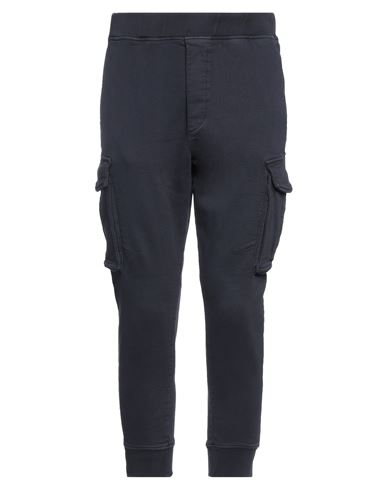 Dsquared2 Man Cropped Pants Midnight Blue Size L Cotton, Lyocell, Elastane
