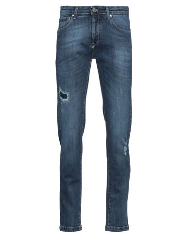 Daniele Alessandrini Homme Man Jeans Blue Size 29 Cotton, Elastane
