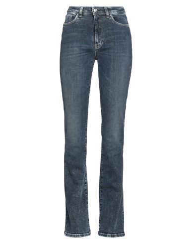 Nine:inthe:morning Nine In The Morning Woman Jeans Blue Size 24 Cotton, Polyester, Elastane