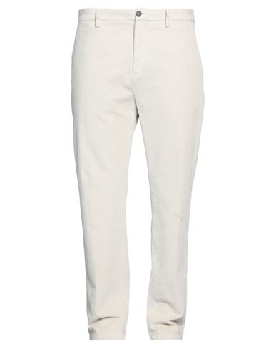 Seventy Sergio Tegon Man Pants Off White Size 38 Cotton, Modal, Elastane