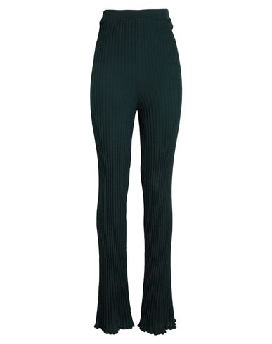 M Missoni Woman Pants Dark Green Size 4 Wool, Viscose, Polyamide