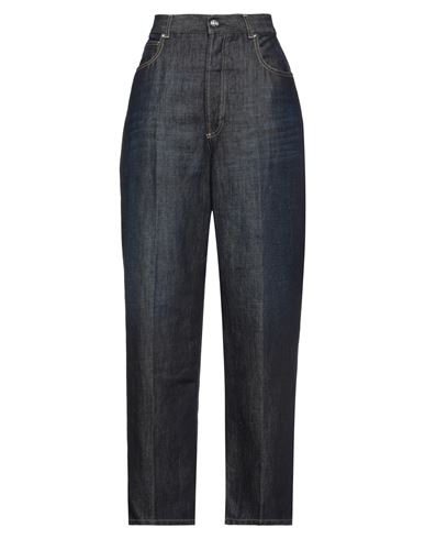 Nine:inthe:morning Nine In The Morning Woman Denim Pants Blue Size 28 Cotton, Linen