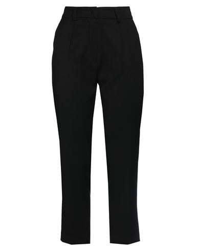 Silvian Heach Woman Pants Black Size 2 Polyester, Viscose, Elastane