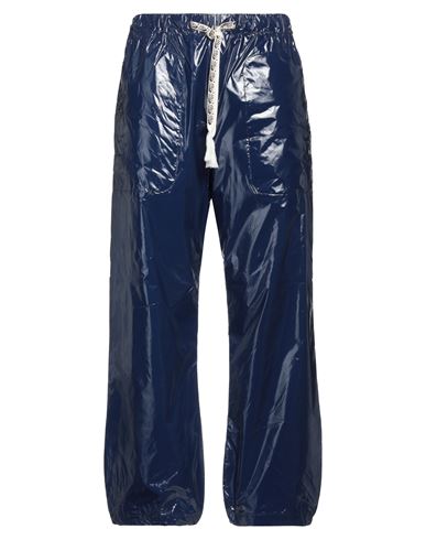 Etro Man Pants Blue Size 36 Polyamide