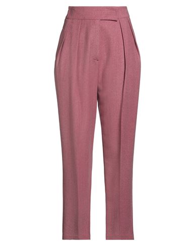 Beatrice B Beatrice .b Woman Pants Magenta Size 4 Virgin Wool, Polyester, Viscose, Elastane, Silk In Pink