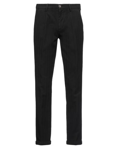 Manuel Ritz Man Pants Black Size 30 Cotton, Elastane