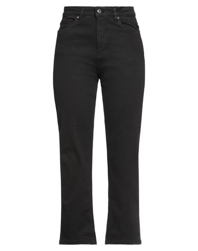 Silvian Heach Woman Jeans Black Size 30 Cotton, Elastane In Black