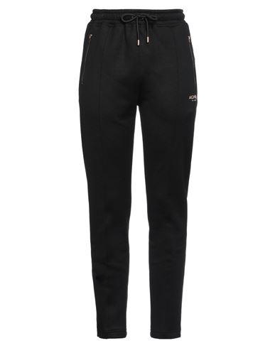 Agnona Woman Pants Black Size 12 Cotton, Silk